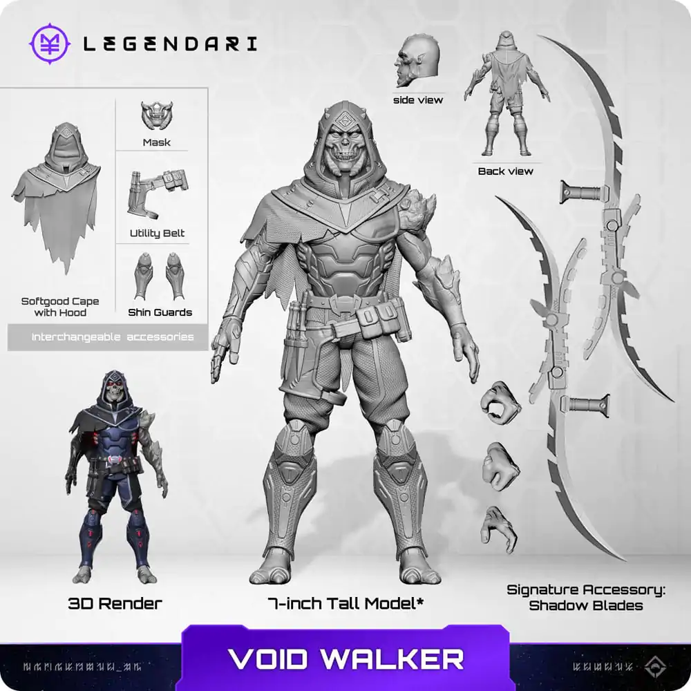 Legendari Actionfigur 1/10 Voidwalker 18 cm Produktfoto