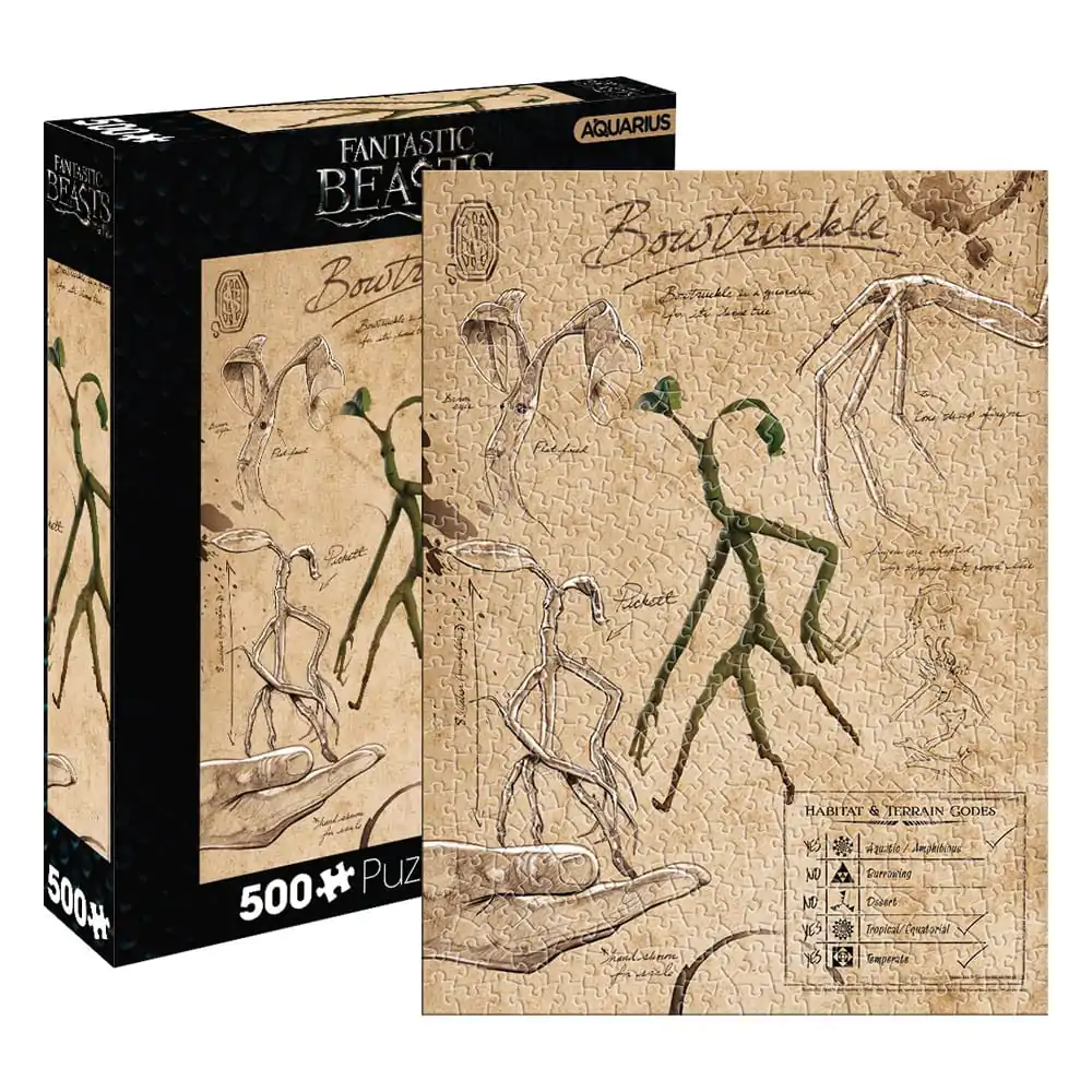Fantastic Beasts - Bowtruckle Jigsaw Puzzle (500 Teile) Produktfoto