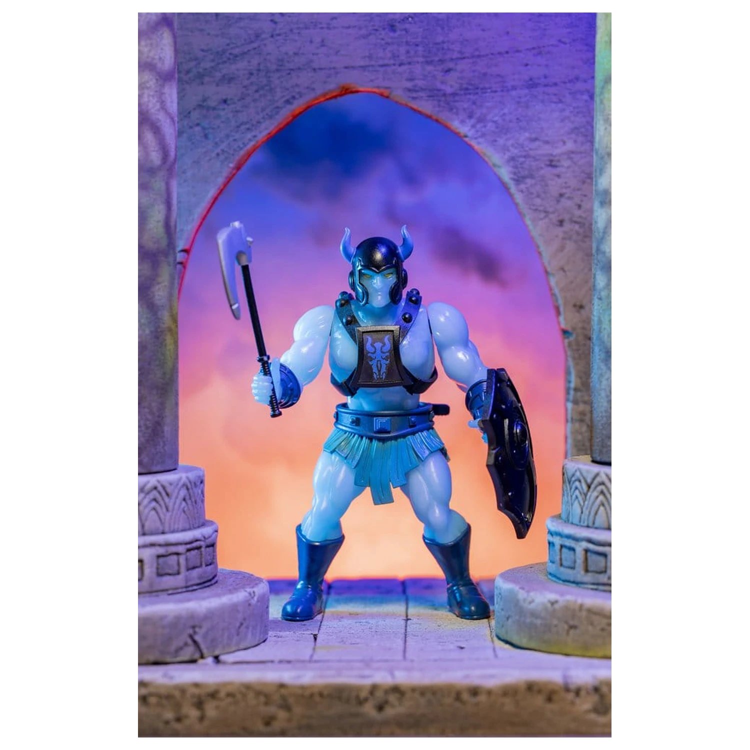 Legends of Dragonore: Warriors of the Galaxy Wave 3 Action Figur Deevil (Glow in the Dark) 14 cm Produktfoto