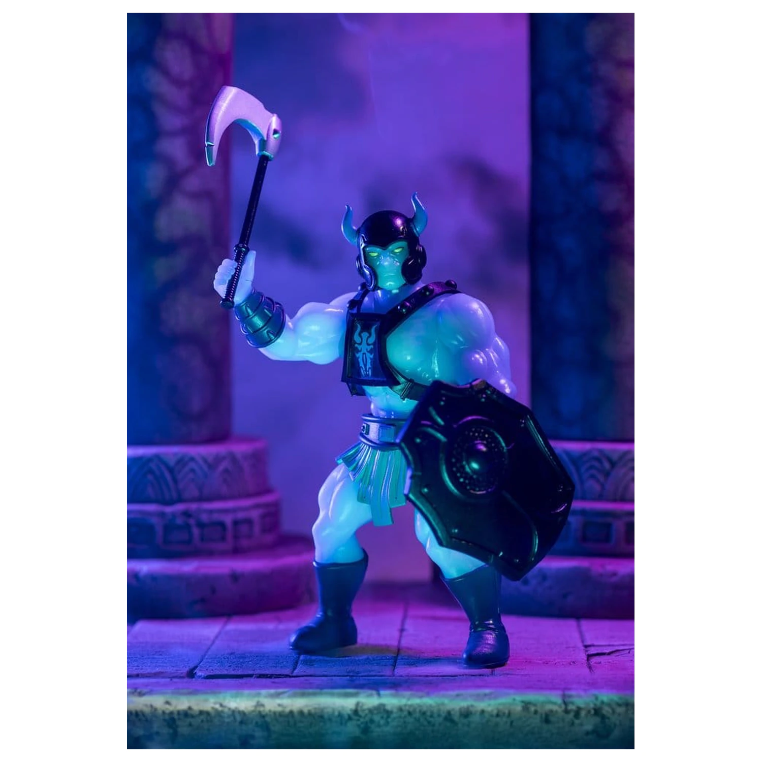 Legends of Dragonore: Warriors of the Galaxy Wave 3 Action Figur Deevil (Glow in the Dark) 14 cm Produktfoto