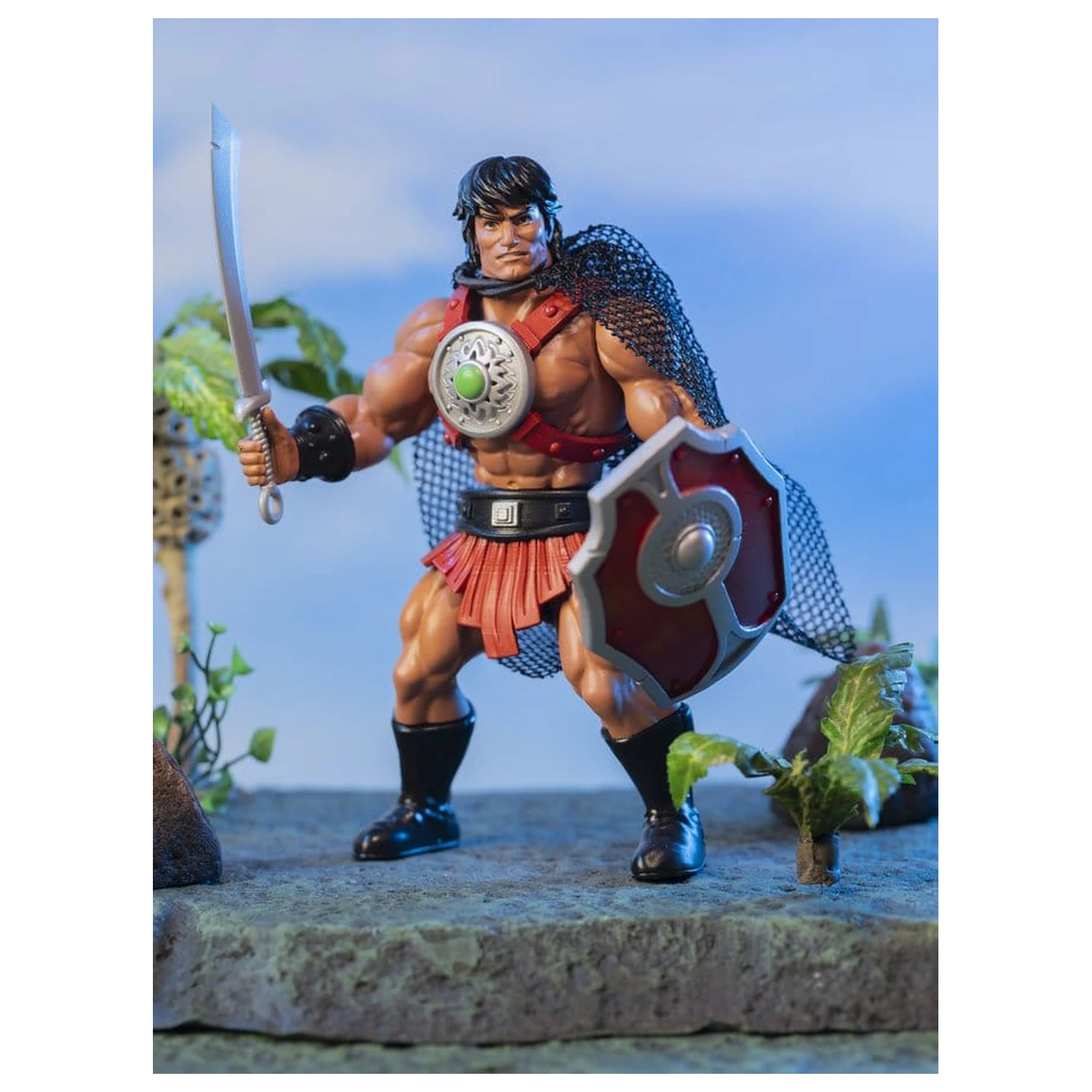 Legends of Dragonore: Warriors of the Galaxy Wave 3 Actionfigur Triton 14 cm Produktfoto