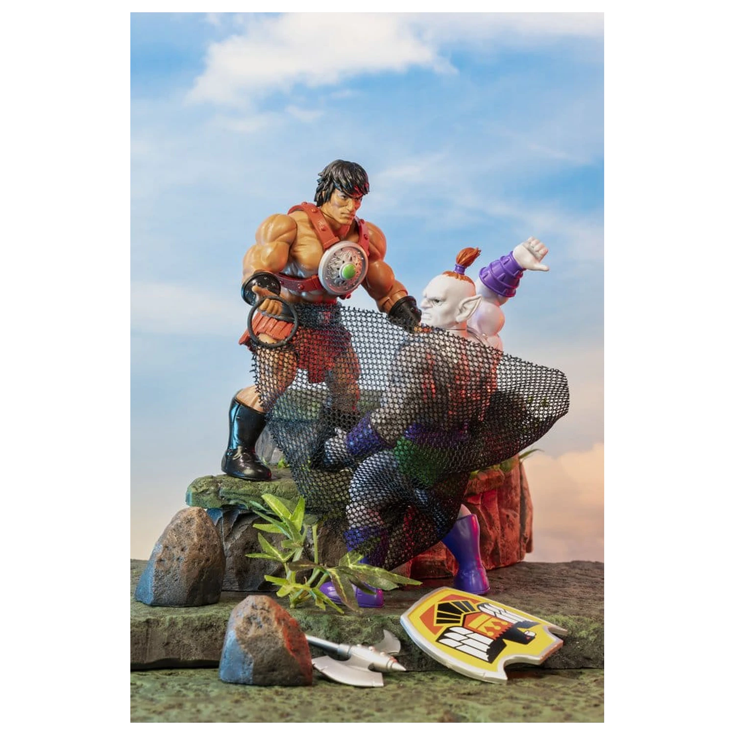 Legends of Dragonore: Warriors of the Galaxy Wave 3 Actionfigur Triton 14 cm Produktfoto