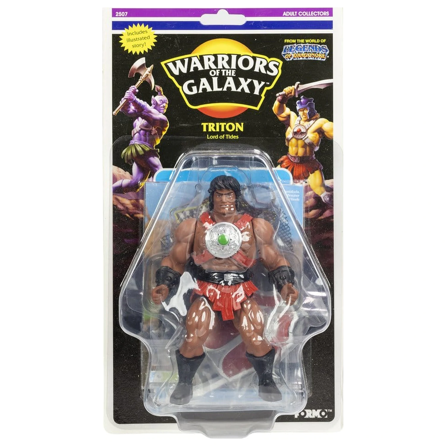 Legends of Dragonore: Warriors of the Galaxy Wave 3 Actionfigur Triton 14 cm Produktfoto