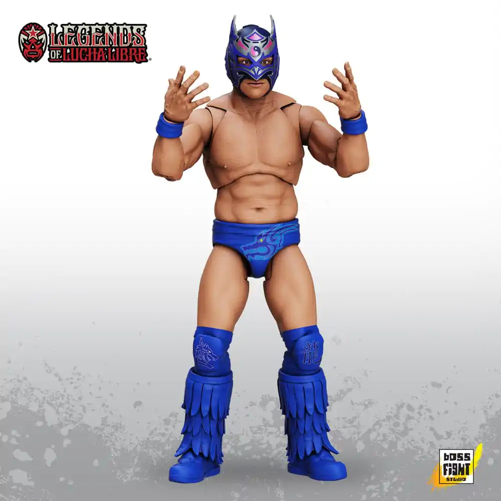 Legends of Lucha Libre Action Figur 1/12 Dragon Lee Produktfoto