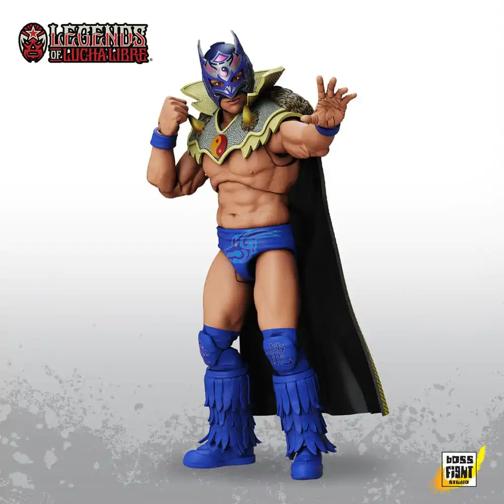 Legends of Lucha Libre Action Figur 1/12 Dragon Lee Produktfoto