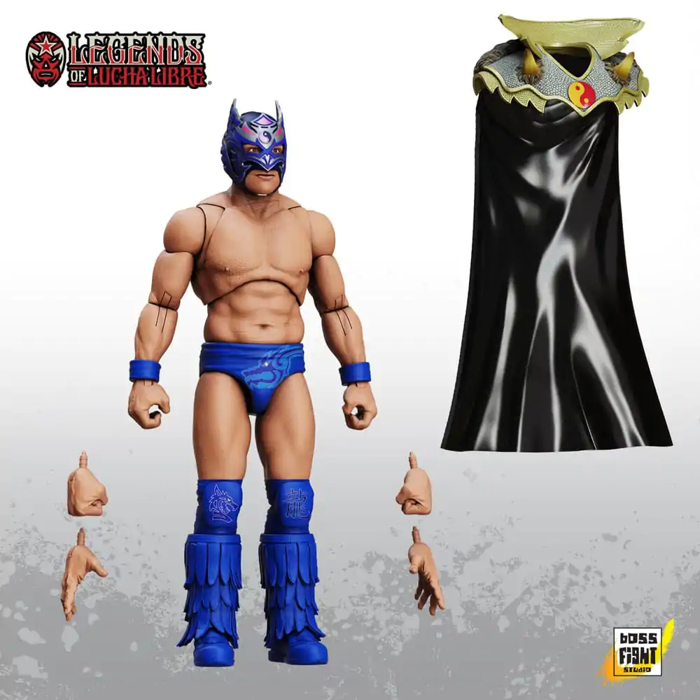 Legends of Lucha Libre Action Figur 1/12 Dragon Lee Produktfoto