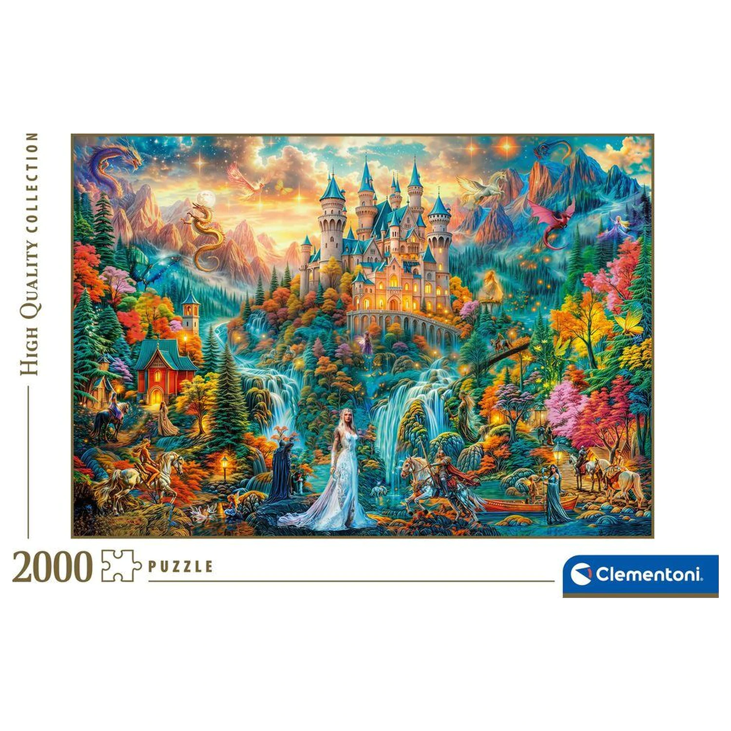 Legends Of The Hidden Realm Puzzle 2000 Teile Produktfoto