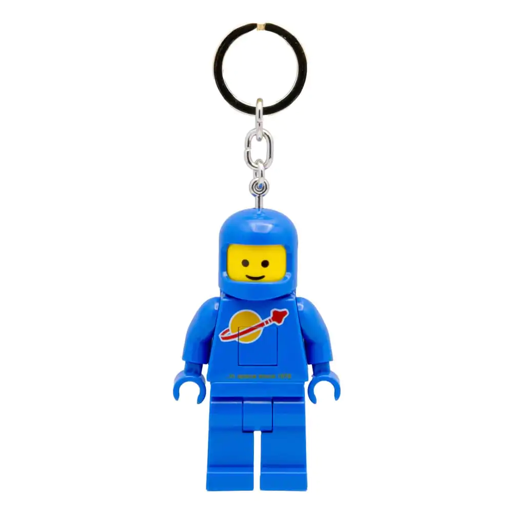 LEGO Schlüsselanhänger mit Leuchtfunktion Astronaut Blue 8 cm Produktfoto