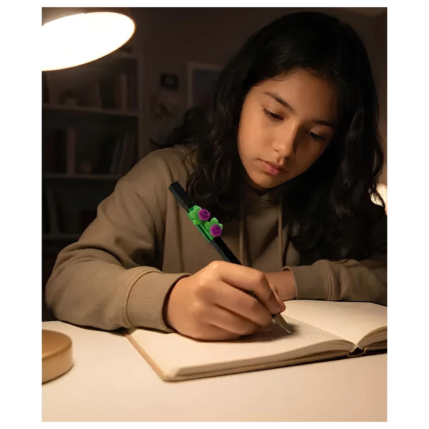 Lego Botanicals lila Gelschreiber Produktfoto