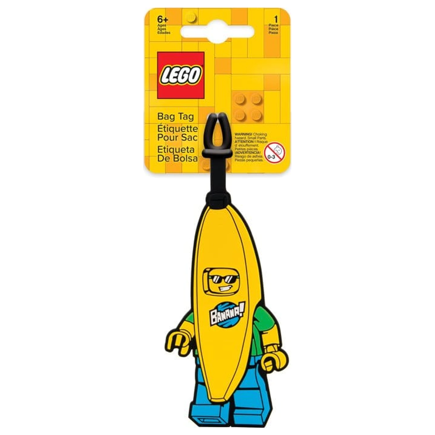 Lego Tasche Anhänger Banana Guy Produktfoto