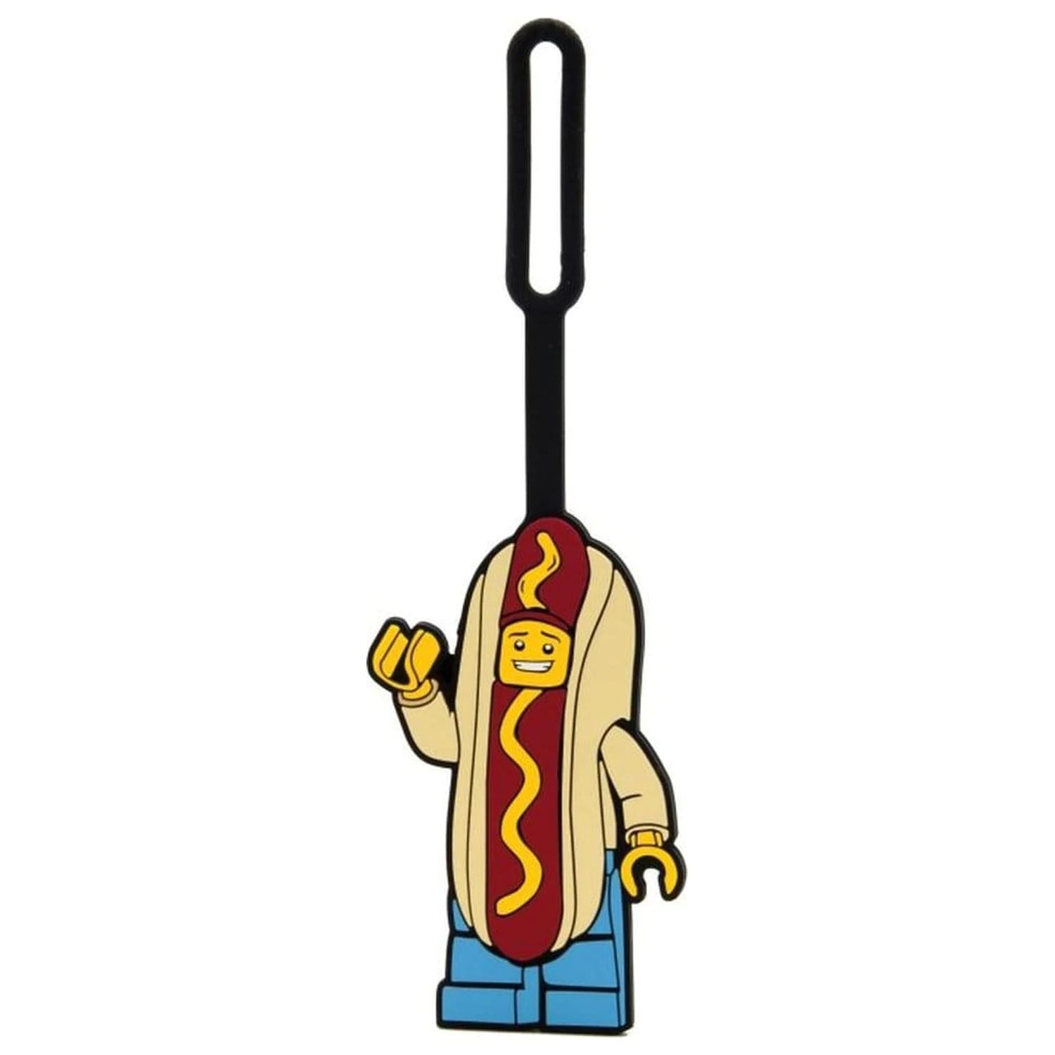 Lego Taschen-Anhänger Hot Dog Guy Produktfoto