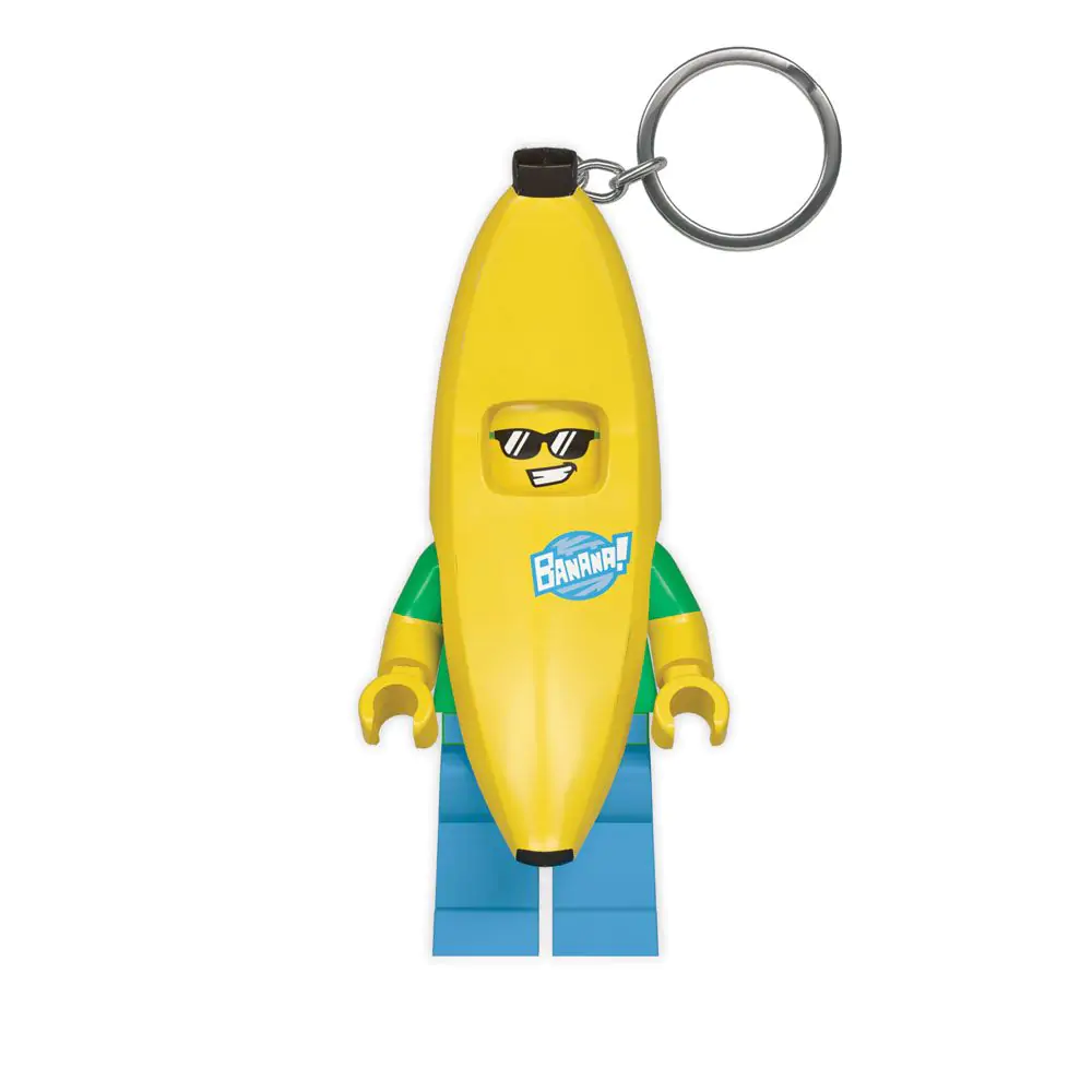 LEGO Classic Schlüsselanhänger mit Leuchtfunktion Banana 8 cm Produktfoto