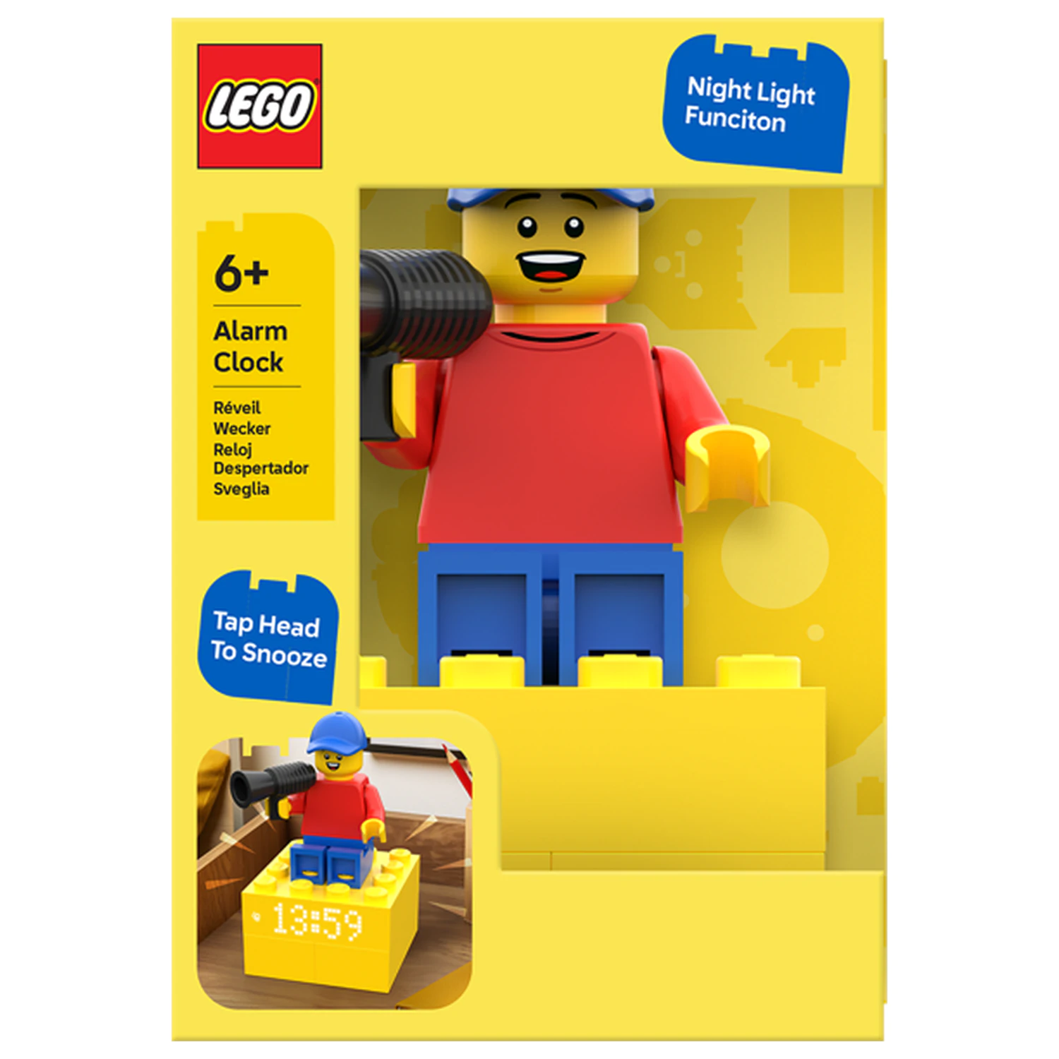 LEGO Wecker 15 cm Produktfoto