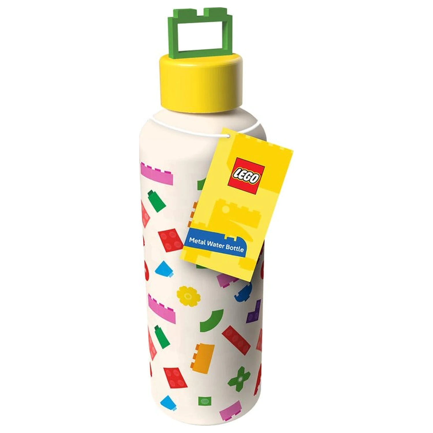 Lego Metal Trinkflasche mit Shaped Deckel Produktfoto
