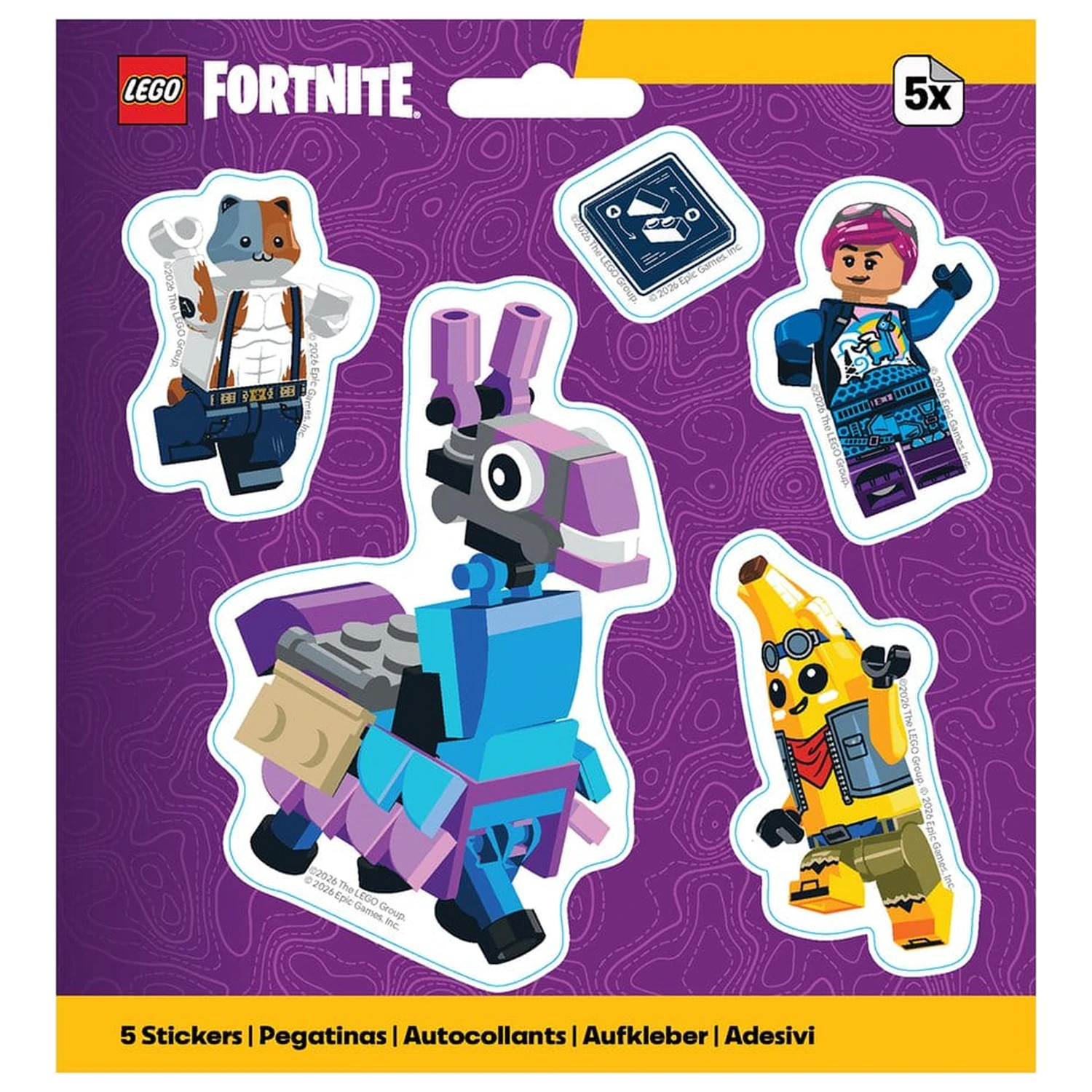 Lego Fortnite Sticker Set Llama Produktfoto