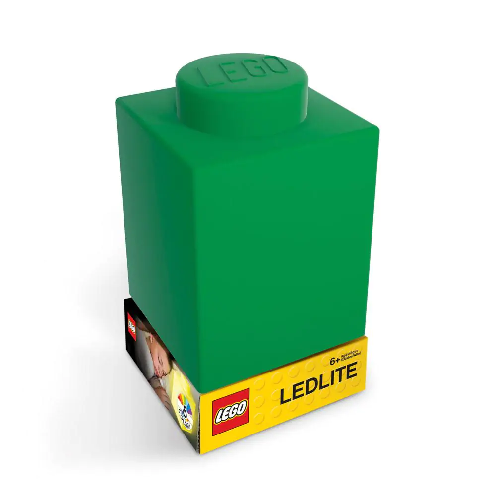 LEGO Nachtlicht Legostein Grün Produktfoto