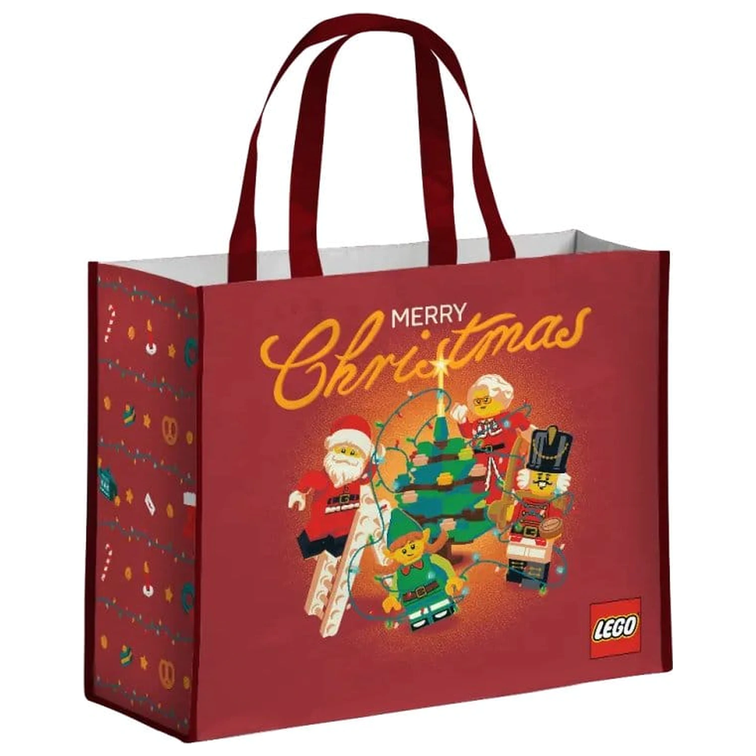 Lego Einkaufstasche Merry Christmas Produktfoto