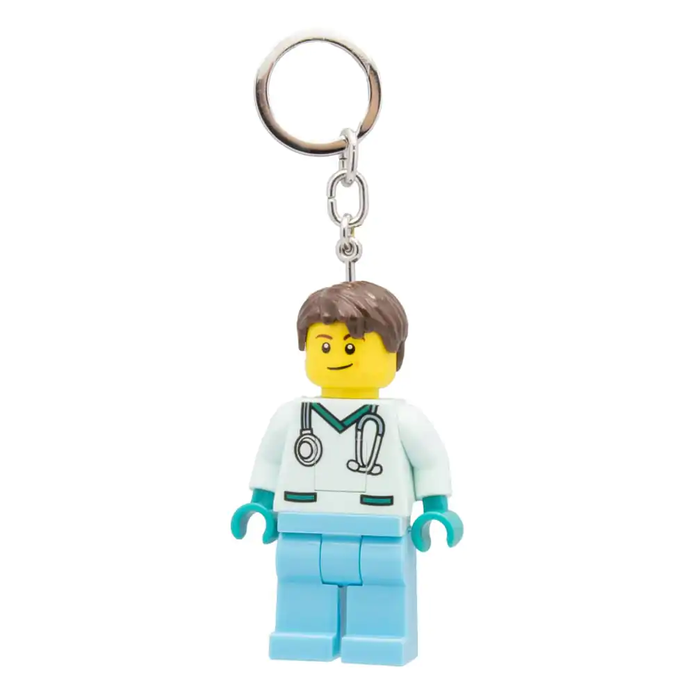 LEGO Minifigures Schlüsselanhänger mit Leuchtfunktion Doctor 8 cm Produktfoto