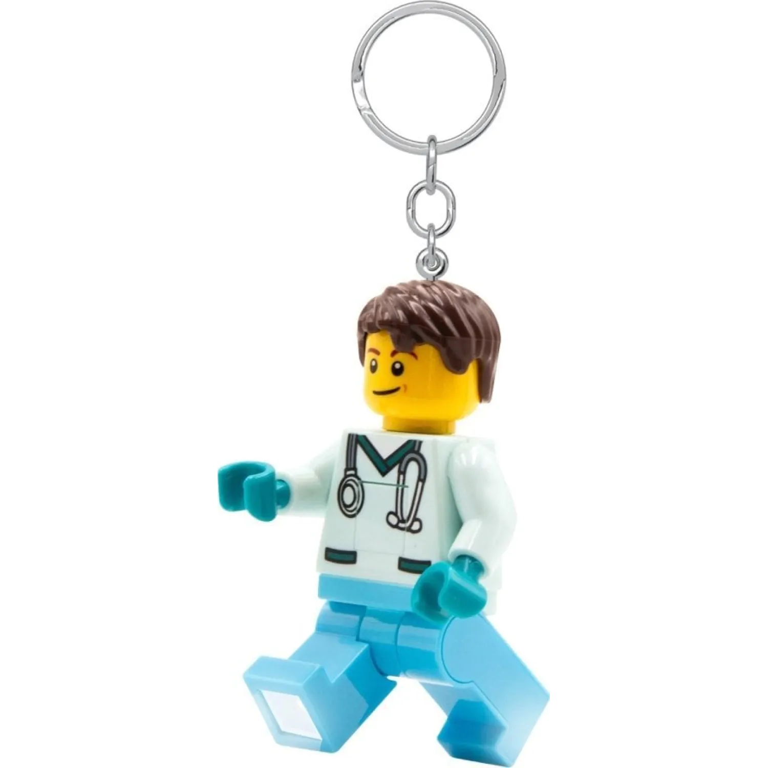 LEGO Minifigures Schlüsselanhänger mit Leuchtfunktion Doctor 8 cm Produktfoto