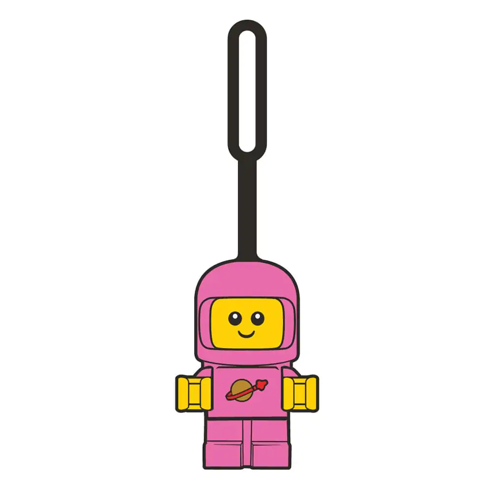 LEGO Minifigures Gepäckanhänger Spacebaby Pink 10 cm Produktfoto