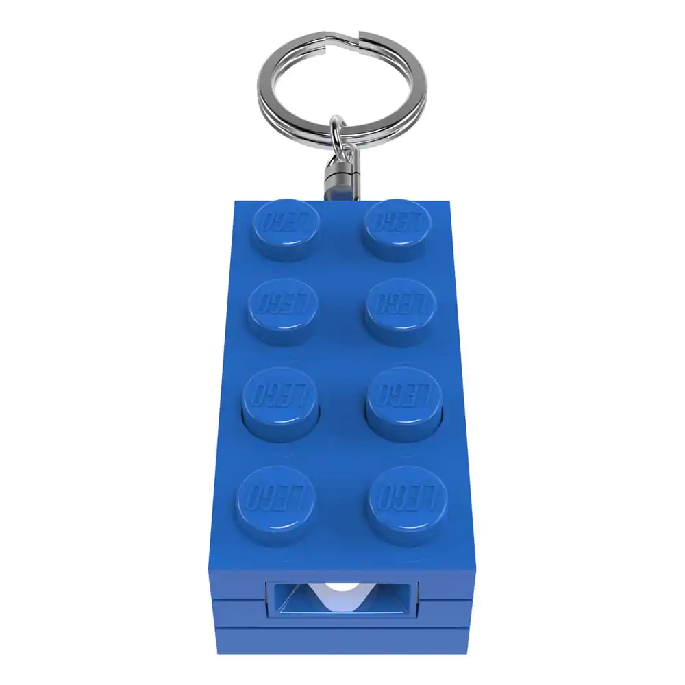 LEGO Minifigures Leucht-Schlüsselanhänger Stone blue 8 cm Produktfoto