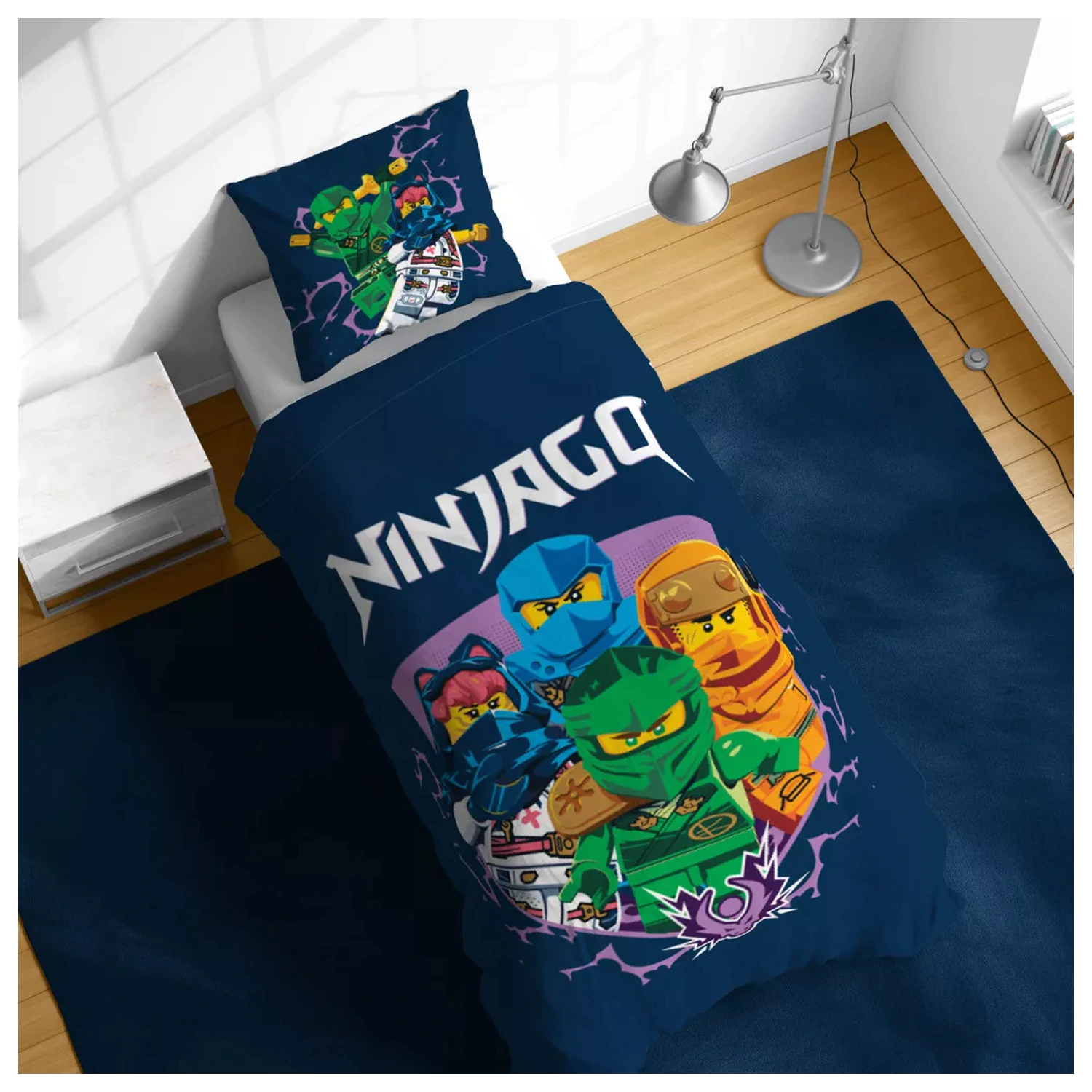 Lego Ninjago Training Kleinkind, Vorschule Bettbezug Produktfoto