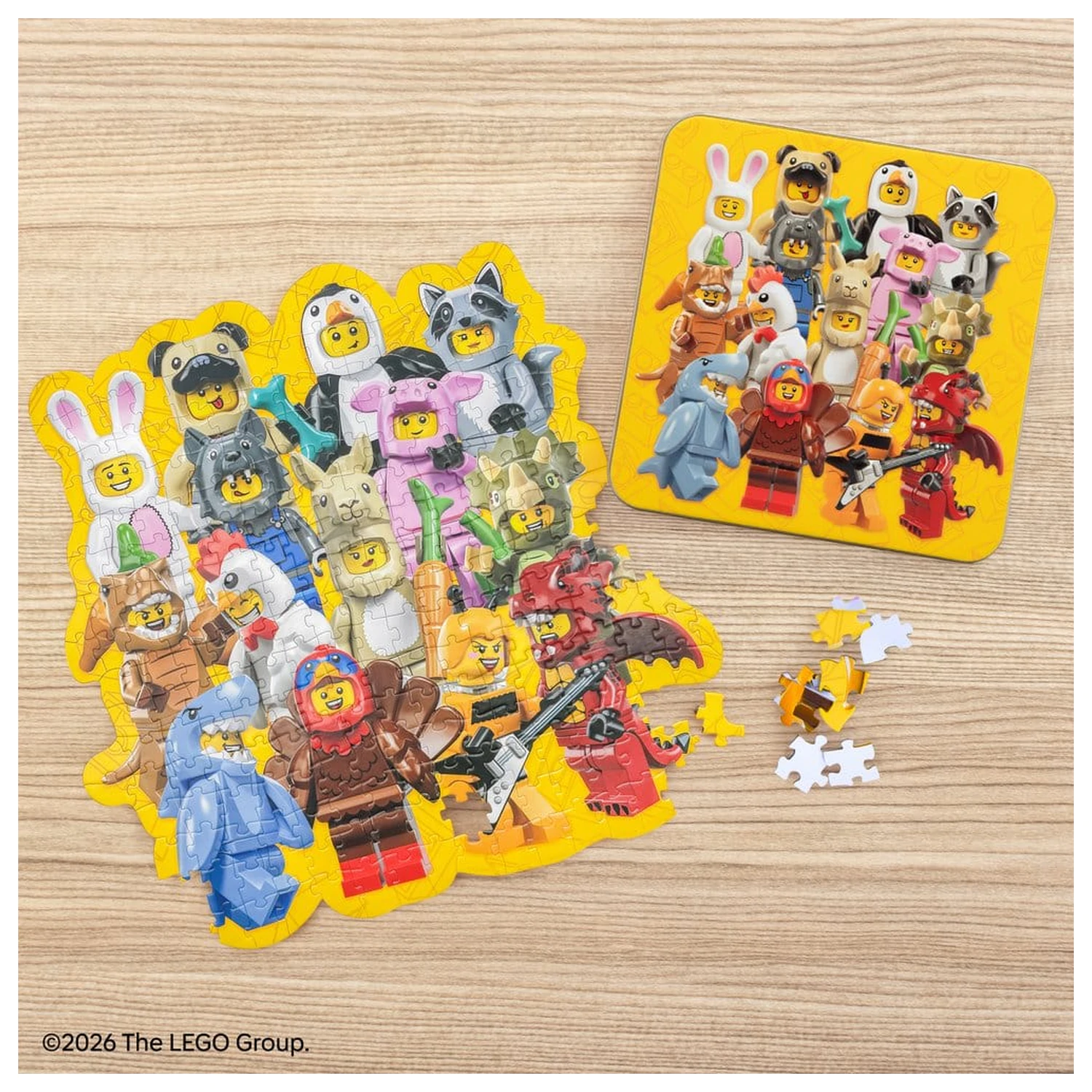 Lego Puzzle in Zinn (250 Teile) Produktfoto