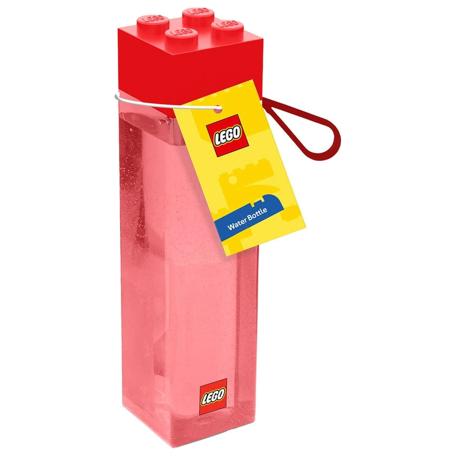 Lego Plastik Wasserflasche Red Brick Produktfoto