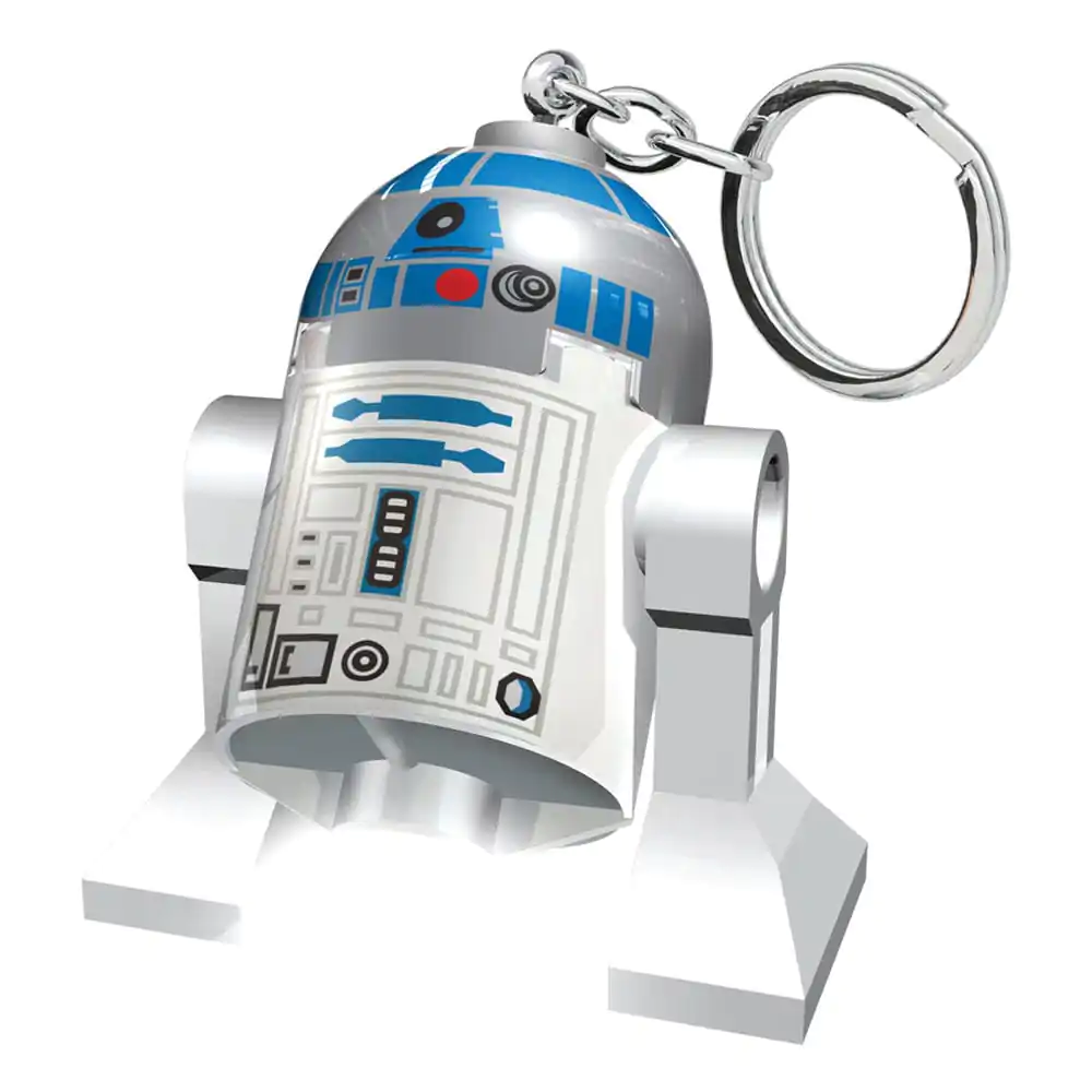 LEGO Star Wars leuchtender Schlüsselanhänger R2D2 8 cm Produktfoto
