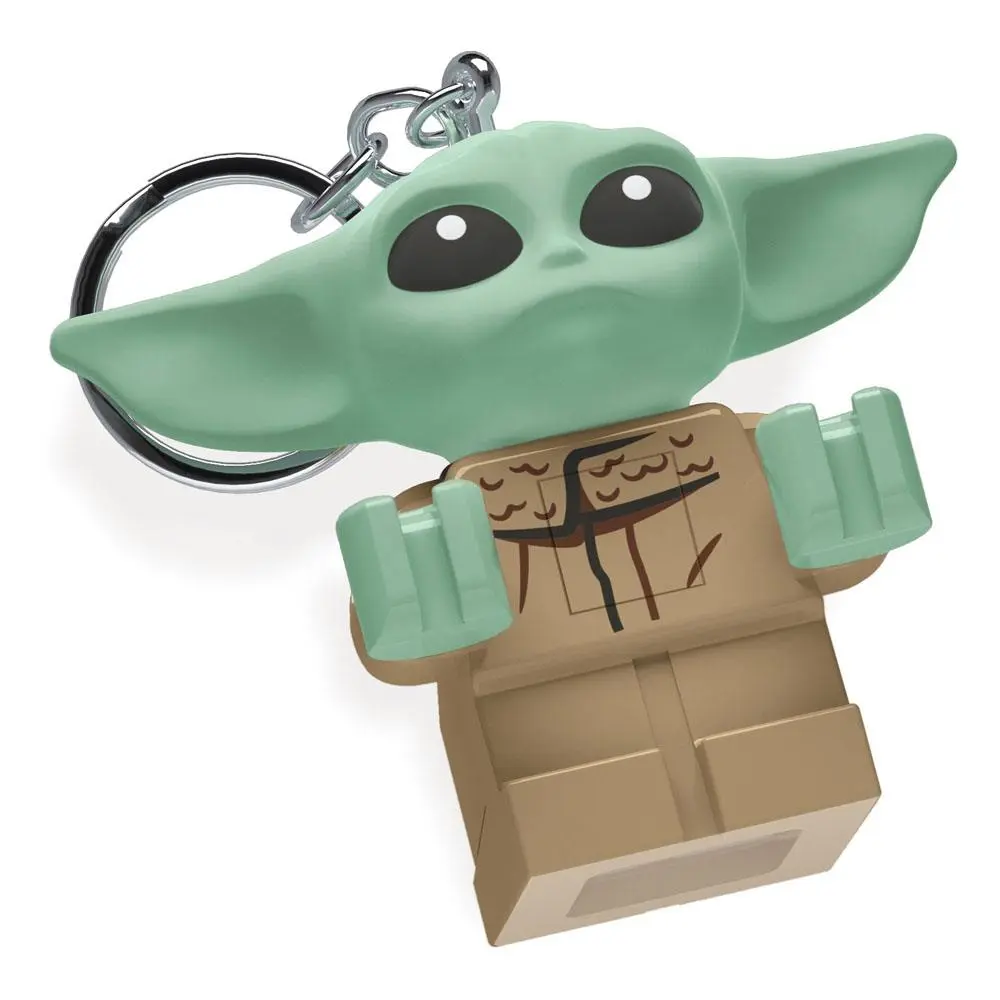 LEGO Star Wars The Mandalorian Leucht-Schlüsselanhänger Baby Yoda 6 cm Produktfoto