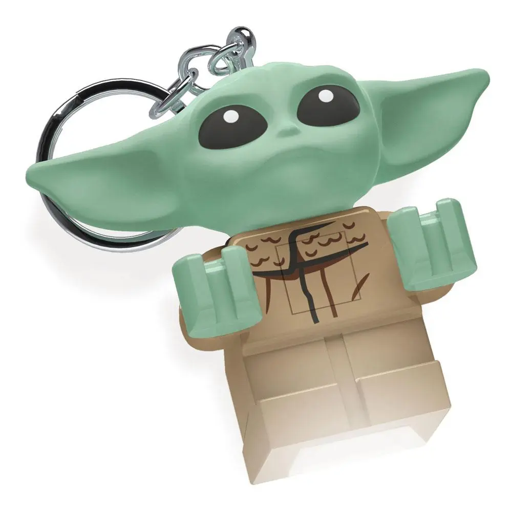 LEGO Star Wars The Mandalorian Leucht-Schlüsselanhänger Baby Yoda 6 cm Produktfoto