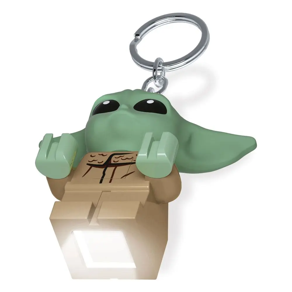 LEGO Star Wars The Mandalorian Leucht-Schlüsselanhänger Baby Yoda 6 cm Produktfoto
