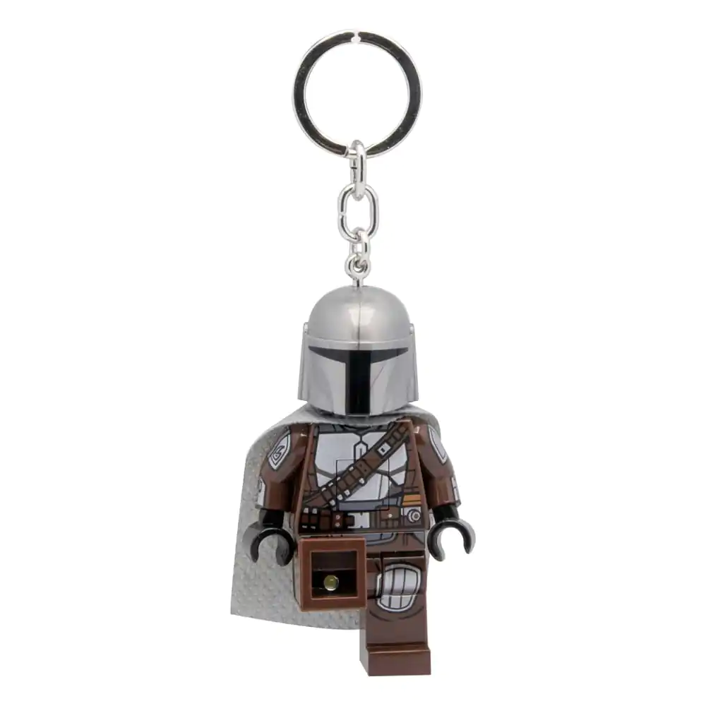 LEGO Star Wars The Mandalorian Schlüsselanhänger mit Leuchtfunktion Mandalorian 8 cm Produktfoto