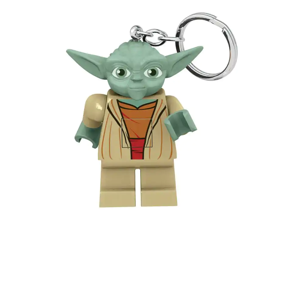 LEGO Star Wars Leucht Schlüsselanhänger Yoda 8 cm Produktfoto