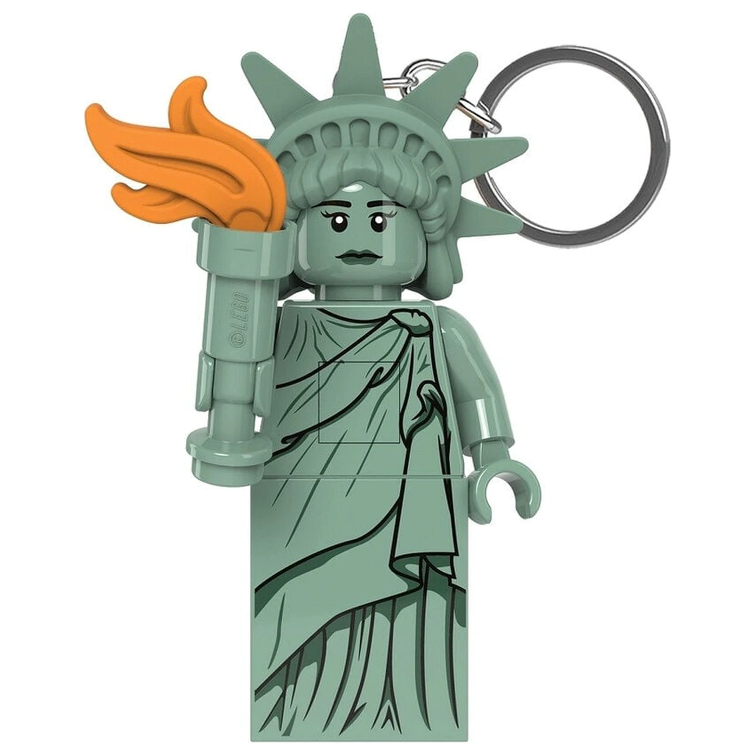 Lego Statue of Liberty Schlüsselanhänger Licht Produktfoto