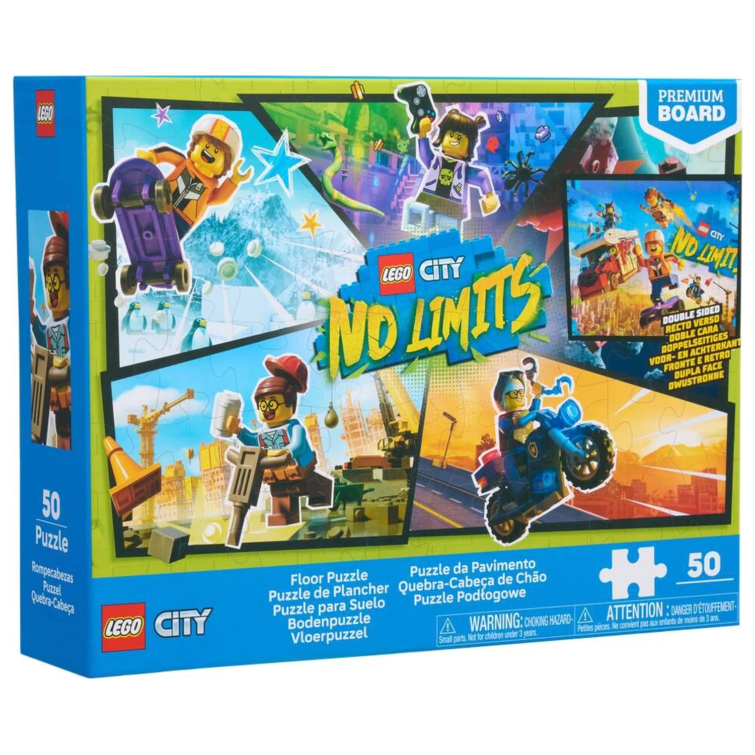 LEGO Fußmatte puzzle 50 Teile Produktfoto