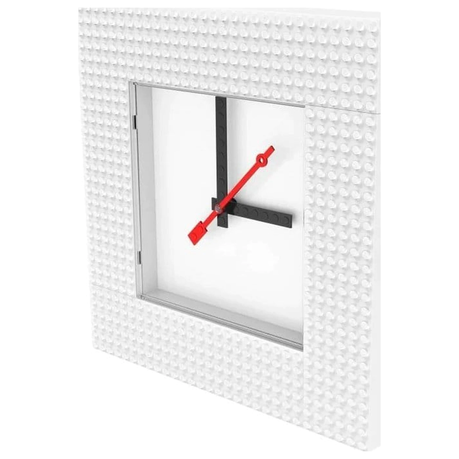 Lego Wanduhr Time by IQHK Weiß Produktfoto