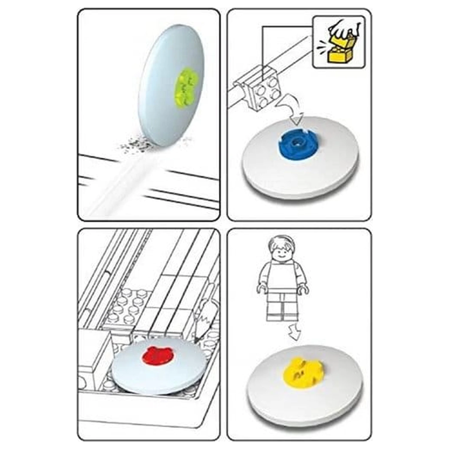 LEGO Schreibwaren Set Topper Ver. 2 Produktfoto