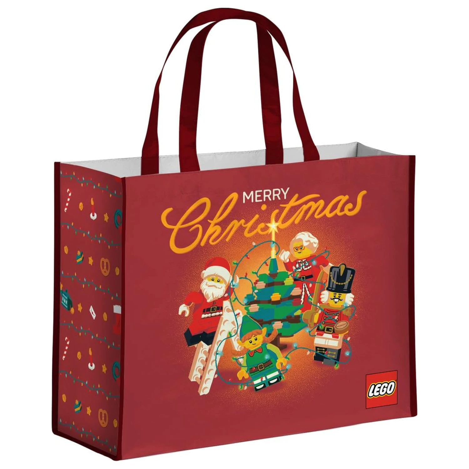 LEGO Xmas Einkaufstasche Produktfoto