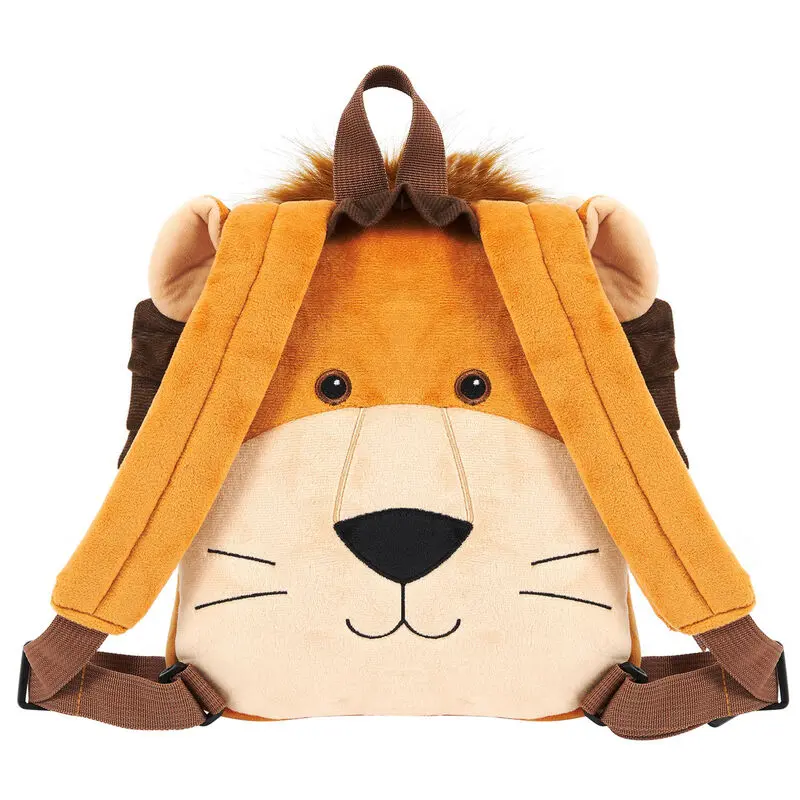 Lenny Lion reversibel Rucksack mit Plüschfigur 25cm termékfotó