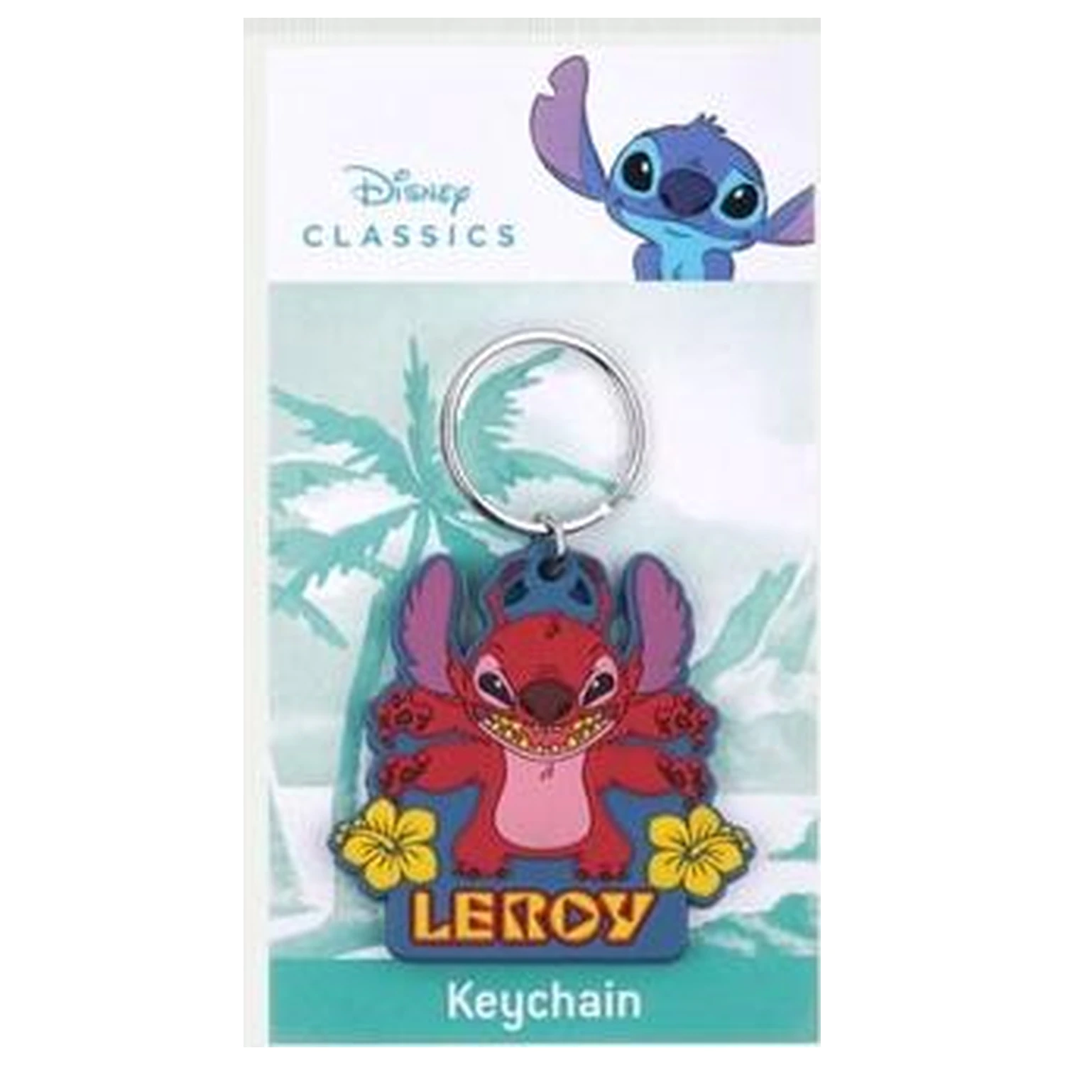 LEROY Gummi Schlüsselanhänger Produktfoto