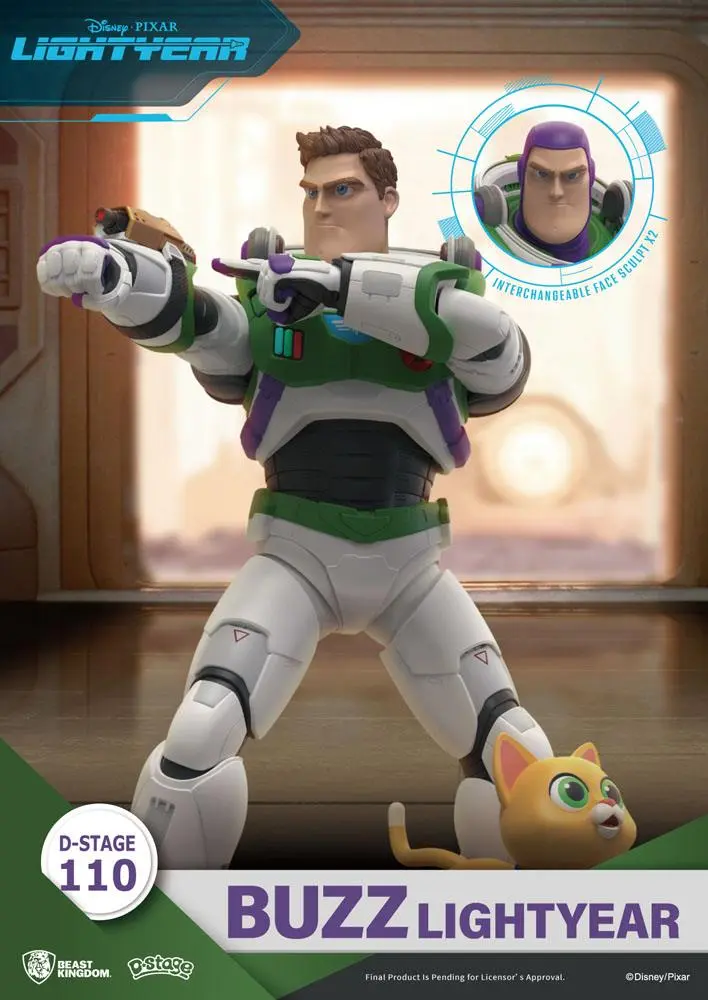 Lightyear D-Stage PVC Diorama Buzz Lightyear 15 cm termékfotó