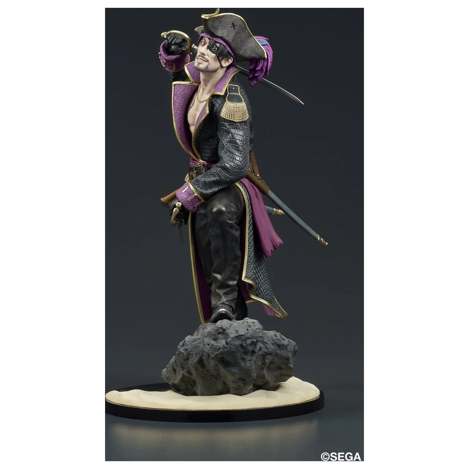 Like a Dragon: Pirate Yakuza in Hawaii DIGSTA PVC Figur Captain Majima (Goro Majima) 18 cm Produktfoto