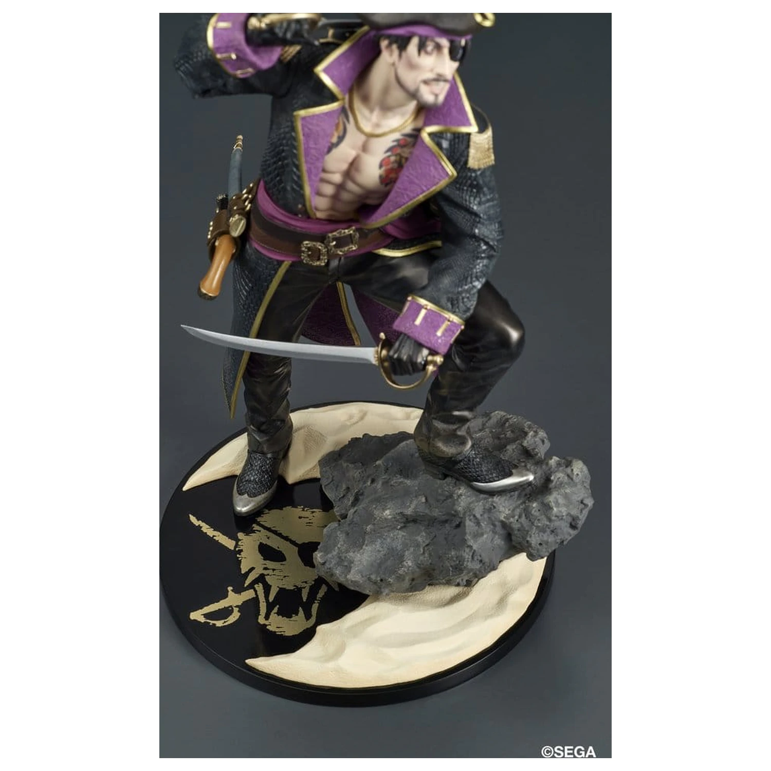 Like a Dragon: Pirate Yakuza in Hawaii DIGSTA PVC Figur Captain Majima (Goro Majima) 18 cm Produktfoto