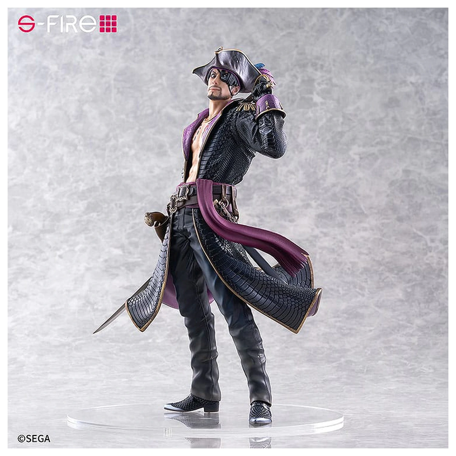 Like a Dragon: Pirate Yakuza in Hawaii S-Fire PVC Statue 1/7 Captain Majima (Goro Majima) 26 cm Produktfoto