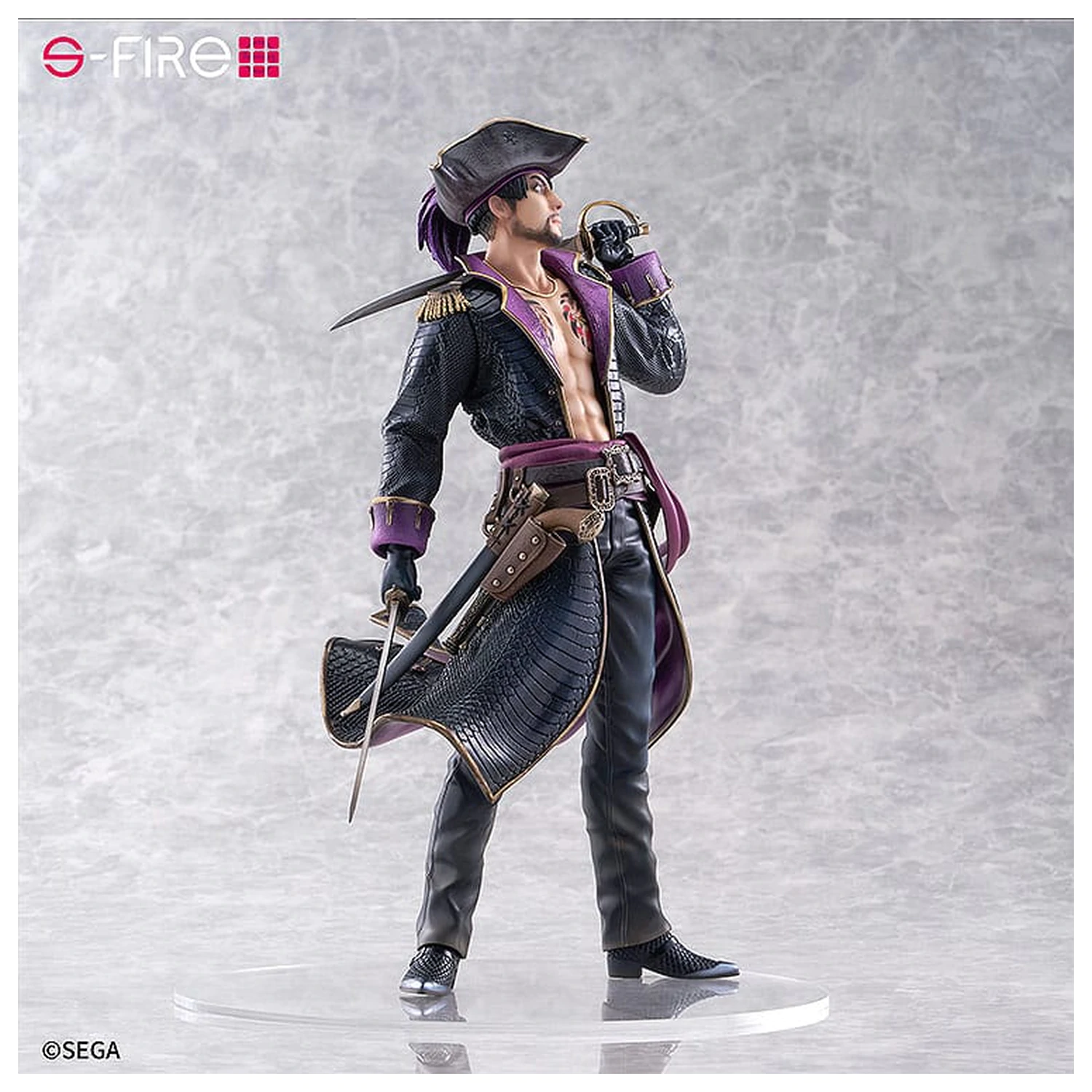 Like a Dragon: Pirate Yakuza in Hawaii S-Fire PVC Statue 1/7 Captain Majima (Goro Majima) 26 cm Produktfoto