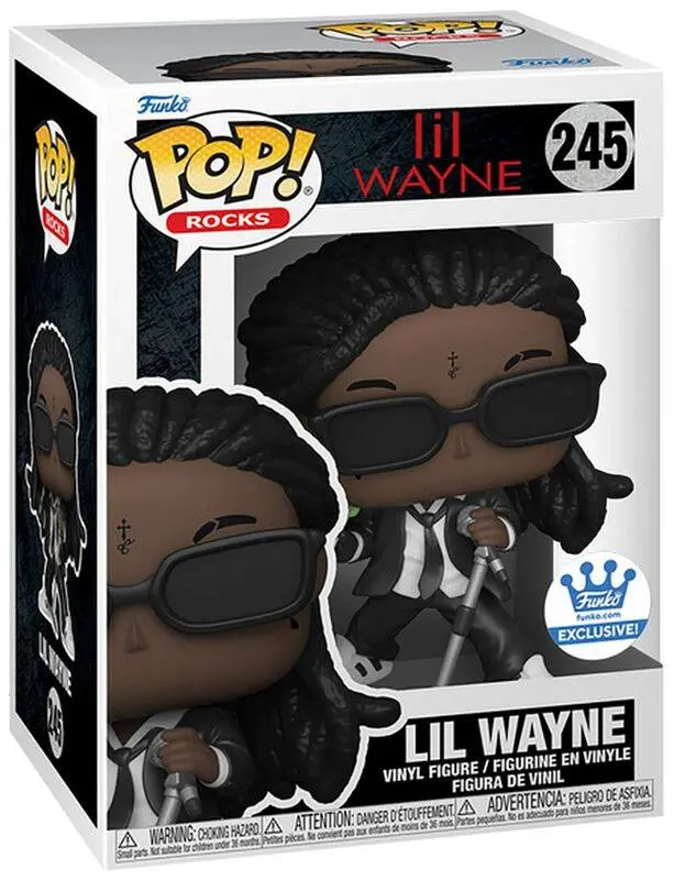 Lil Wayne POP! Rocks Vinyl Figur Lil Wayne with Lollipop Exclusive 9 cm Produktfoto