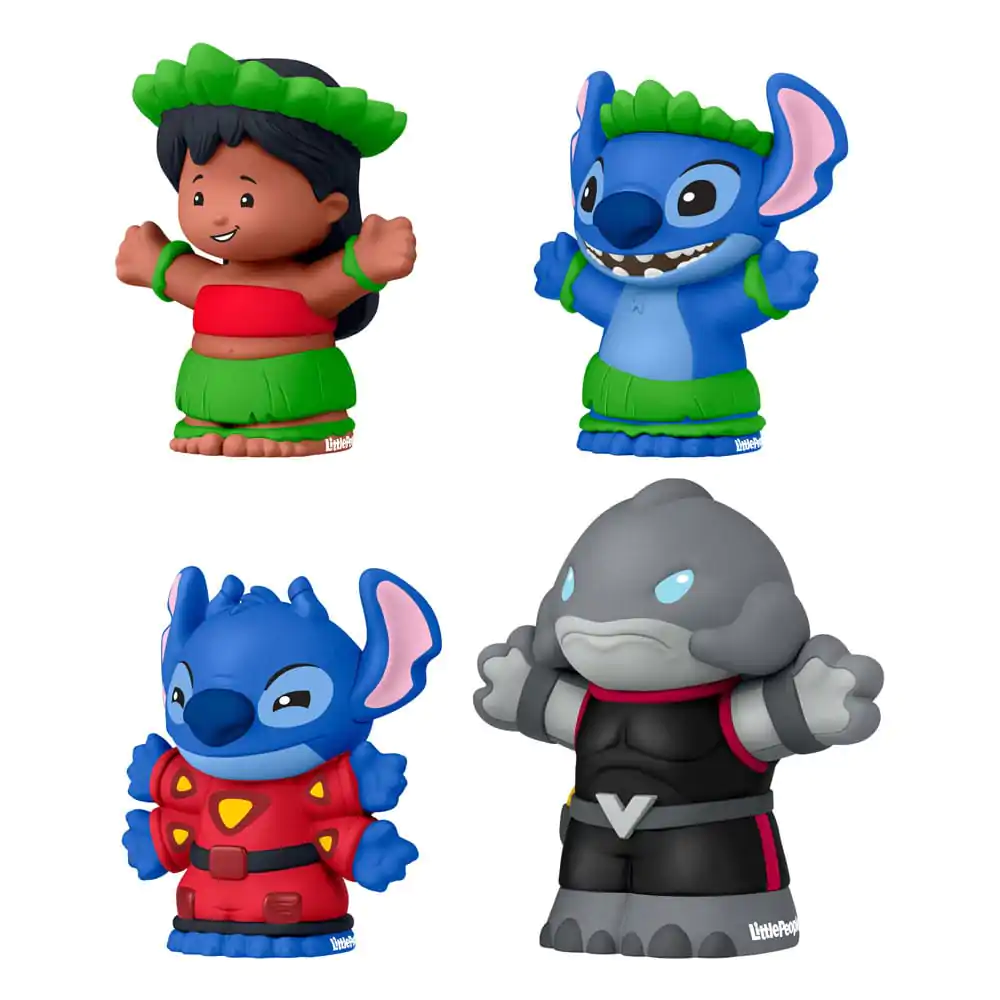 Lilo & Stich Fisher-Price Little People Collector Mini Figuren 4er-Pack 7 cm Produktfoto