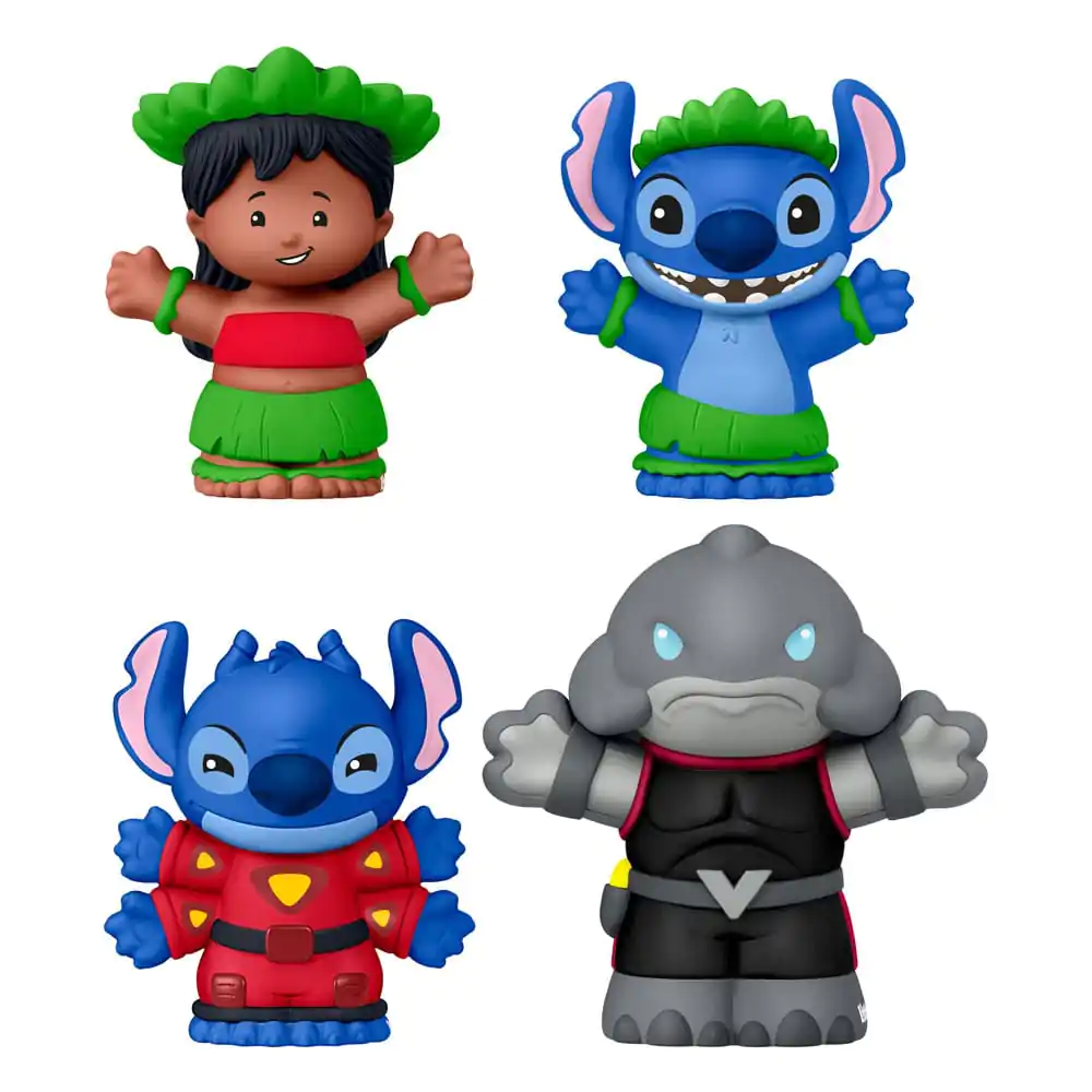 Lilo & Stich Fisher-Price Little People Collector Mini Figuren 4er-Pack 7 cm Produktfoto
