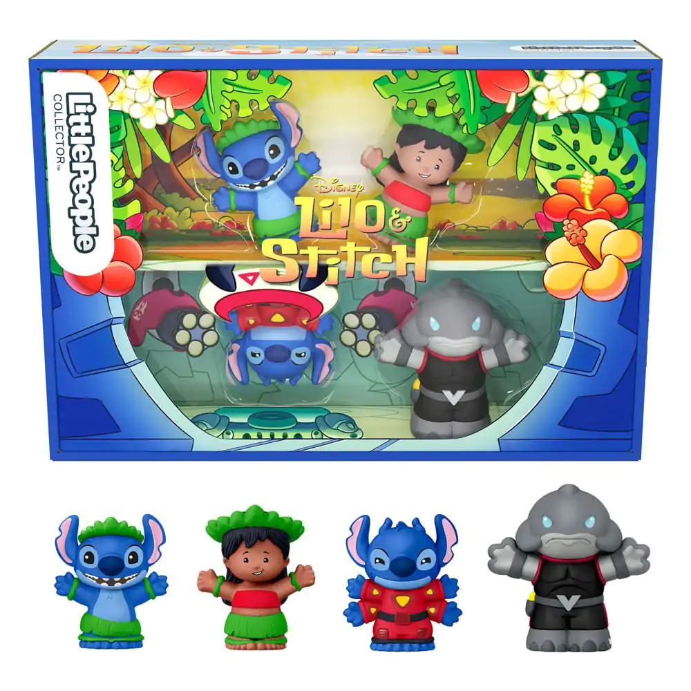 Lilo & Stich Fisher-Price Little People Collector Mini Figuren 4er-Pack 7 cm Produktfoto